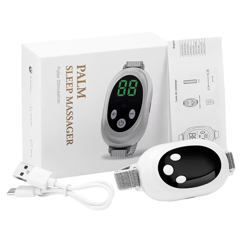 Microcurrent Handheld Sleep Aid Device for Insomnia and Anxiety Relief