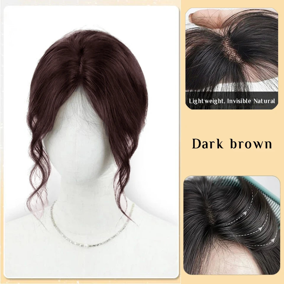 Clip-In Middle Part Fringe Hair Extensions - 45