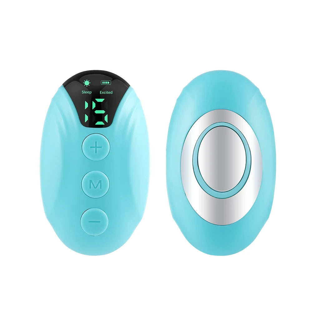 Handheld Micro-Current Sleep Aid Device for Anxiety and Stress Relief