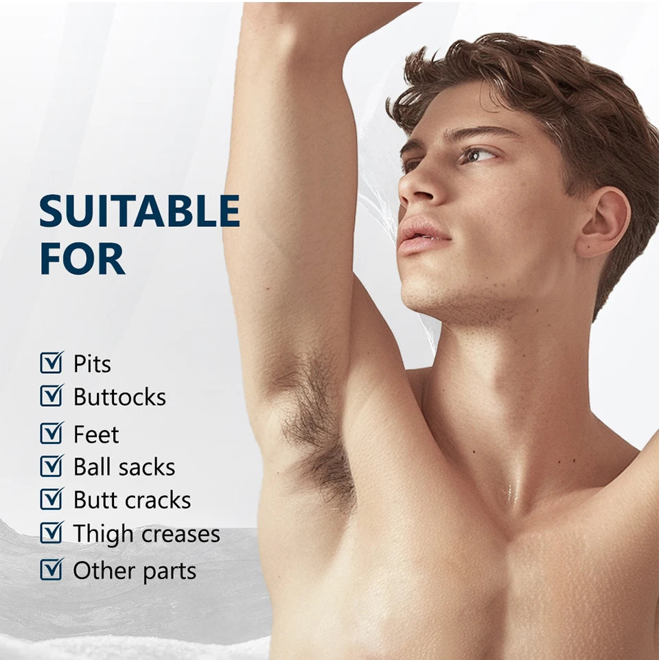 All-Day Invisible Body Deodorant Cream for Full Body Odor Protection