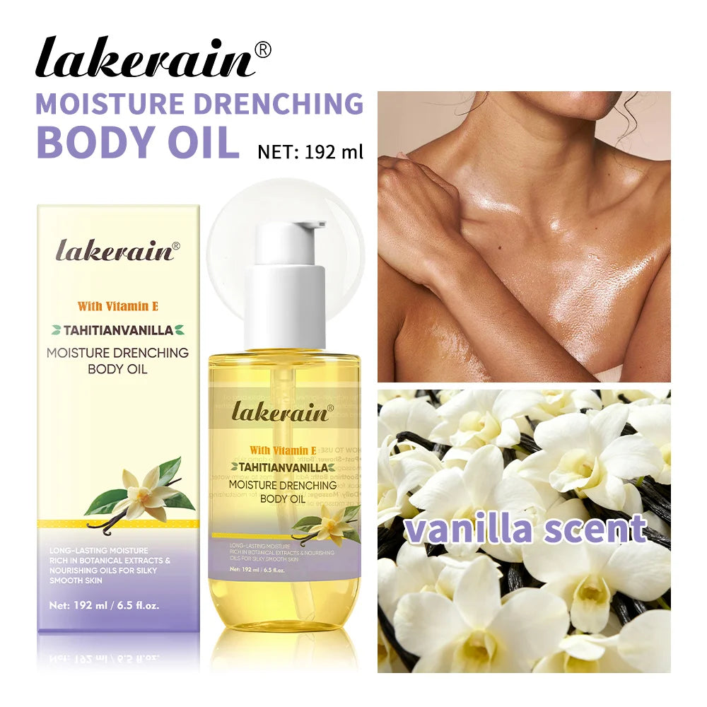 Moisture Drenching Body Oil for Dry Skin and Radiant Glow