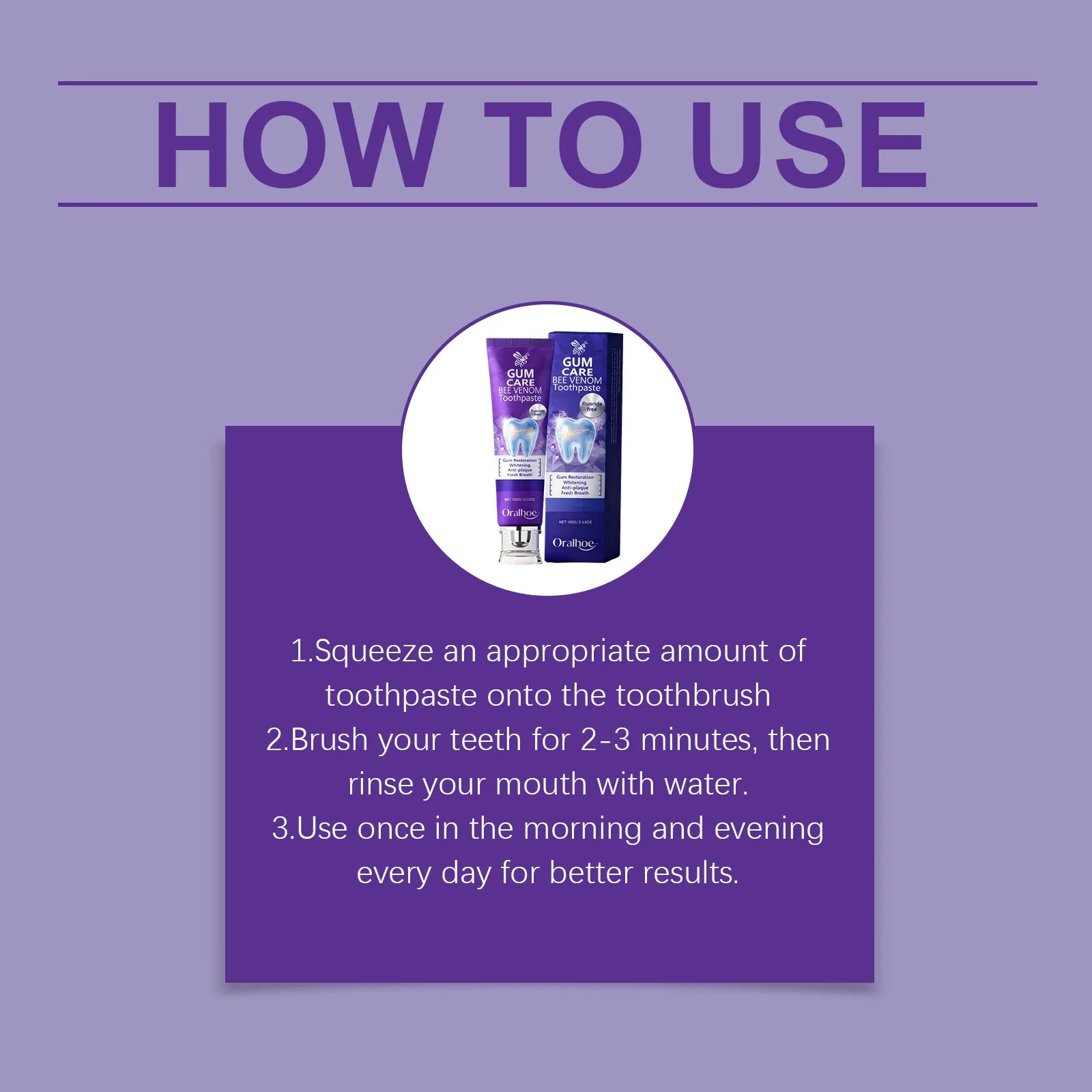 Bee Venom Gum Repair and Teeth Whitening Toothpaste - 13