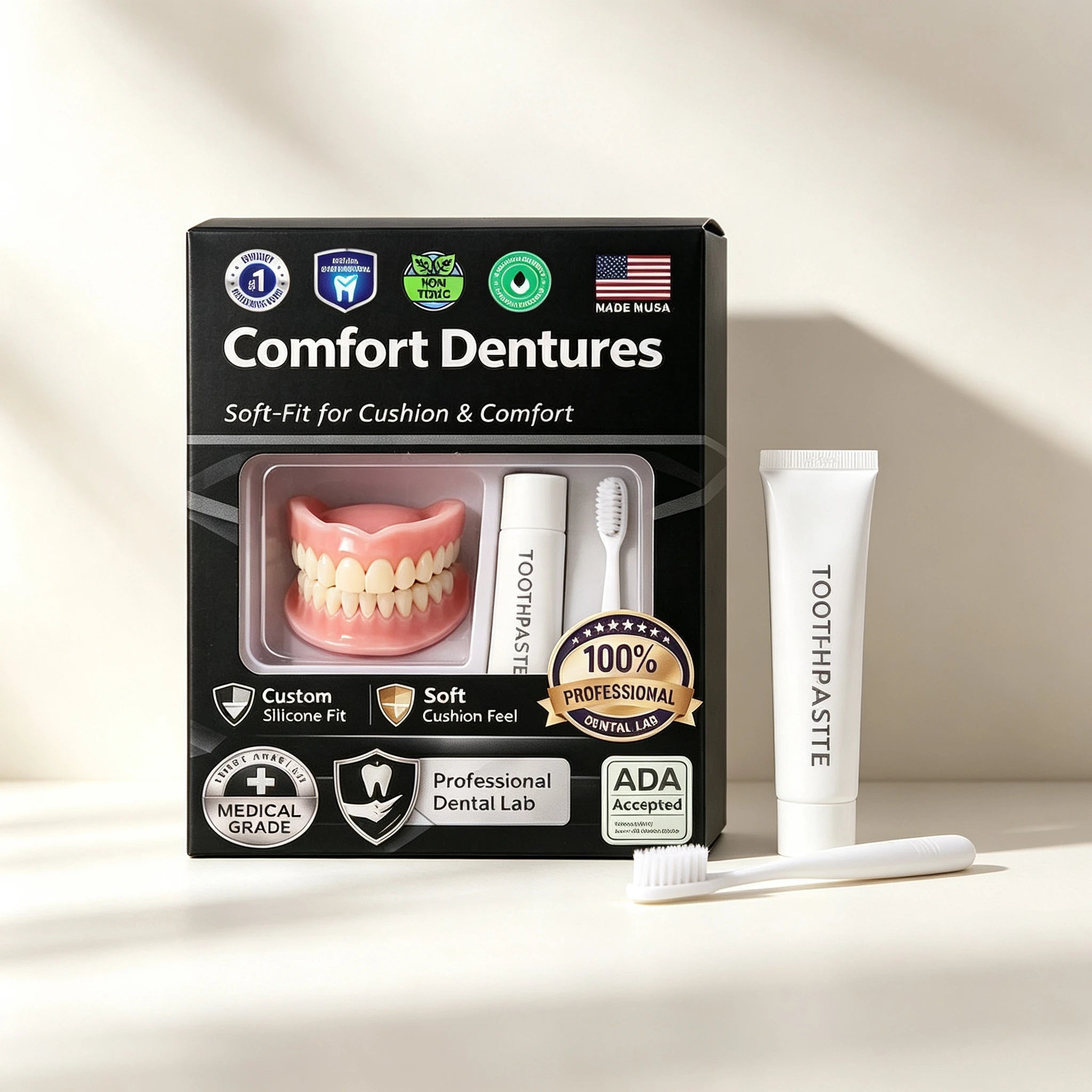 Moldable Silicone Cosmetic Teeth for Instant Natural Smile Restoration - 15