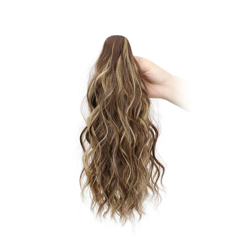 14-Inch Curly Claw Clip Ponytail Hair Extension