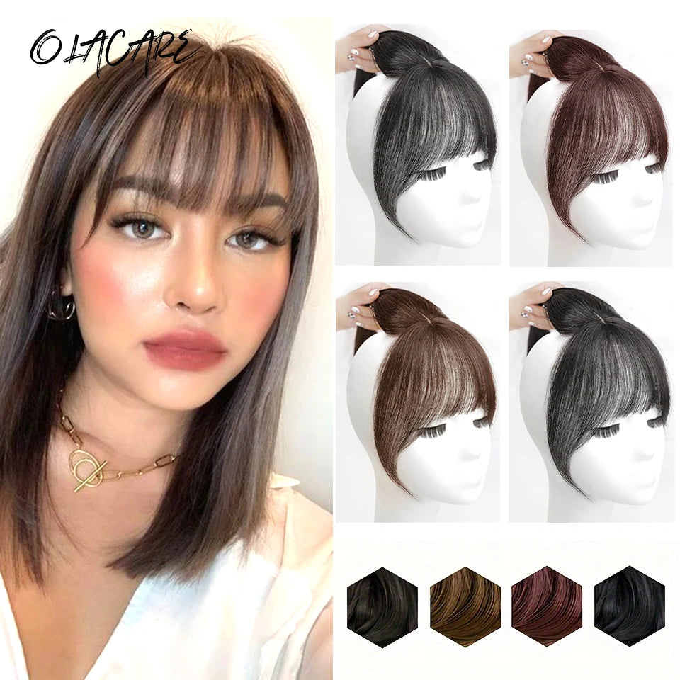 Clip-In Hair Topper for Volume and Natural Fringe - 29