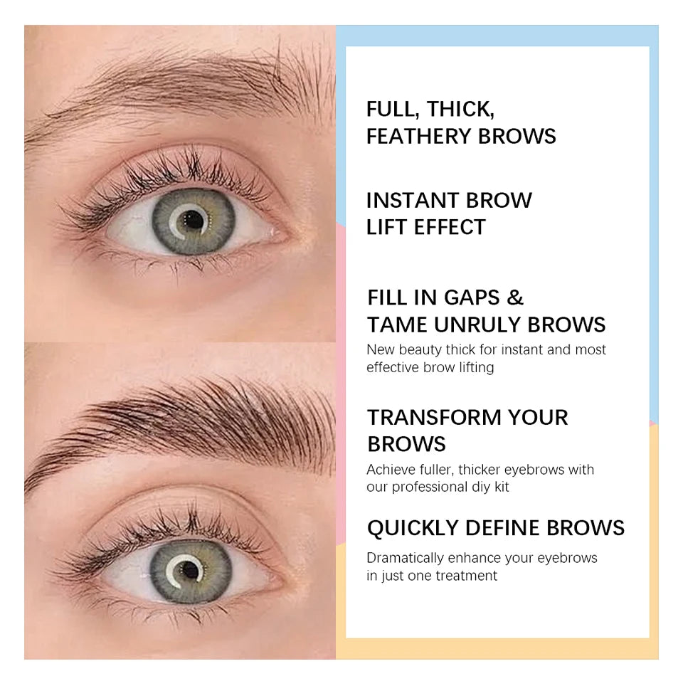 Professional Brow Lamination Kit for Fuller and Thicker Eyebrows - 8
