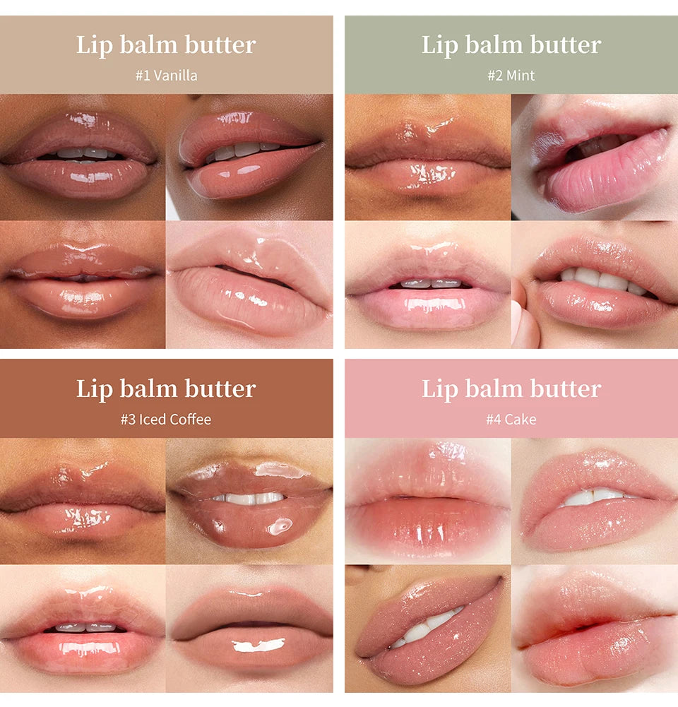 Moisturizing Lip Balm Butter for Soft Hydrated and Shiny Lips - 9