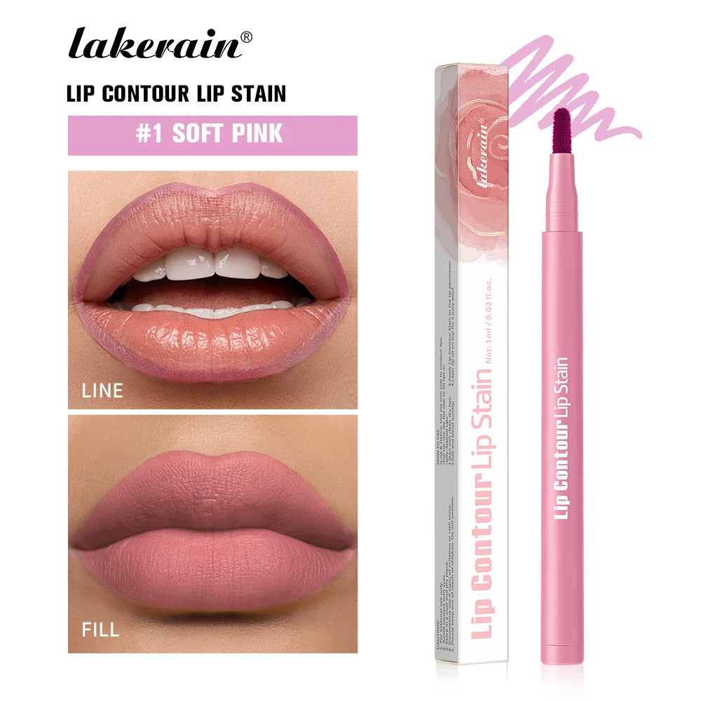 Dual-Sided Lip Contour Stain Pen for Precise Definition and Color - 33
