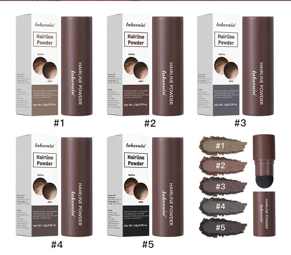 Waterproof Hairline Shadow Powder for Thicker Hair and Eyebrows - 8