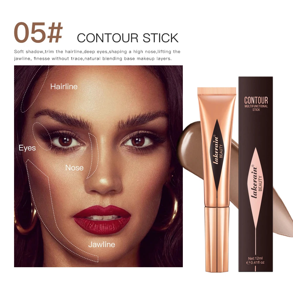 Liquid Face Contour and Highlighter Wand with Cushion Applicator - 28