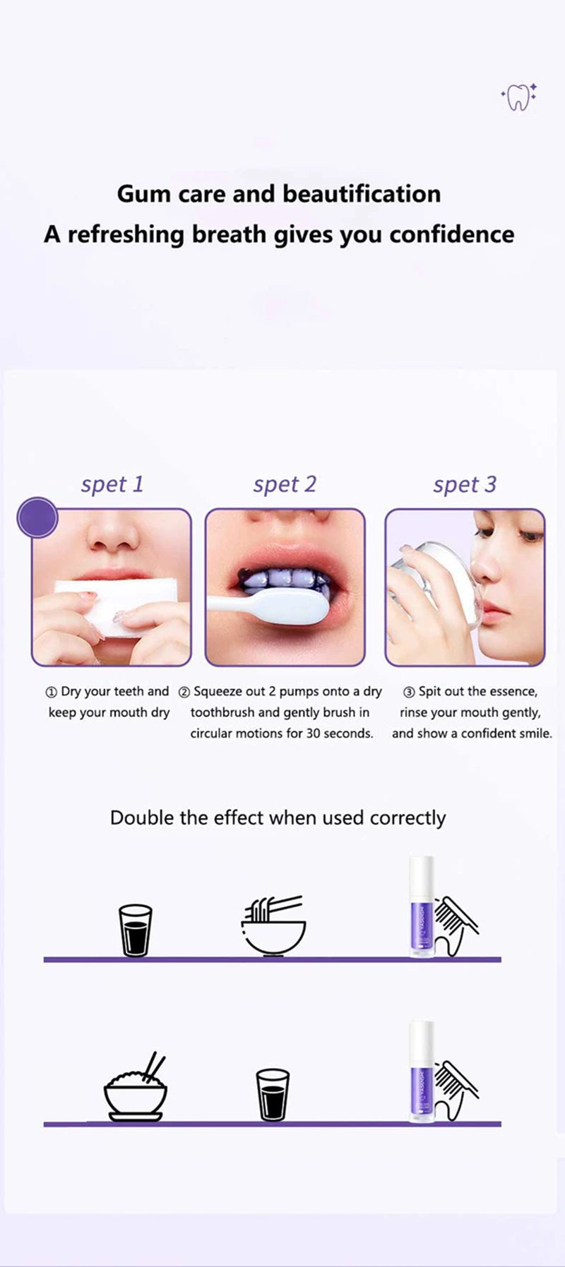 Deep Cleaning Whitening Toothpaste for Brighter Smiles and Fresh Breath - 18