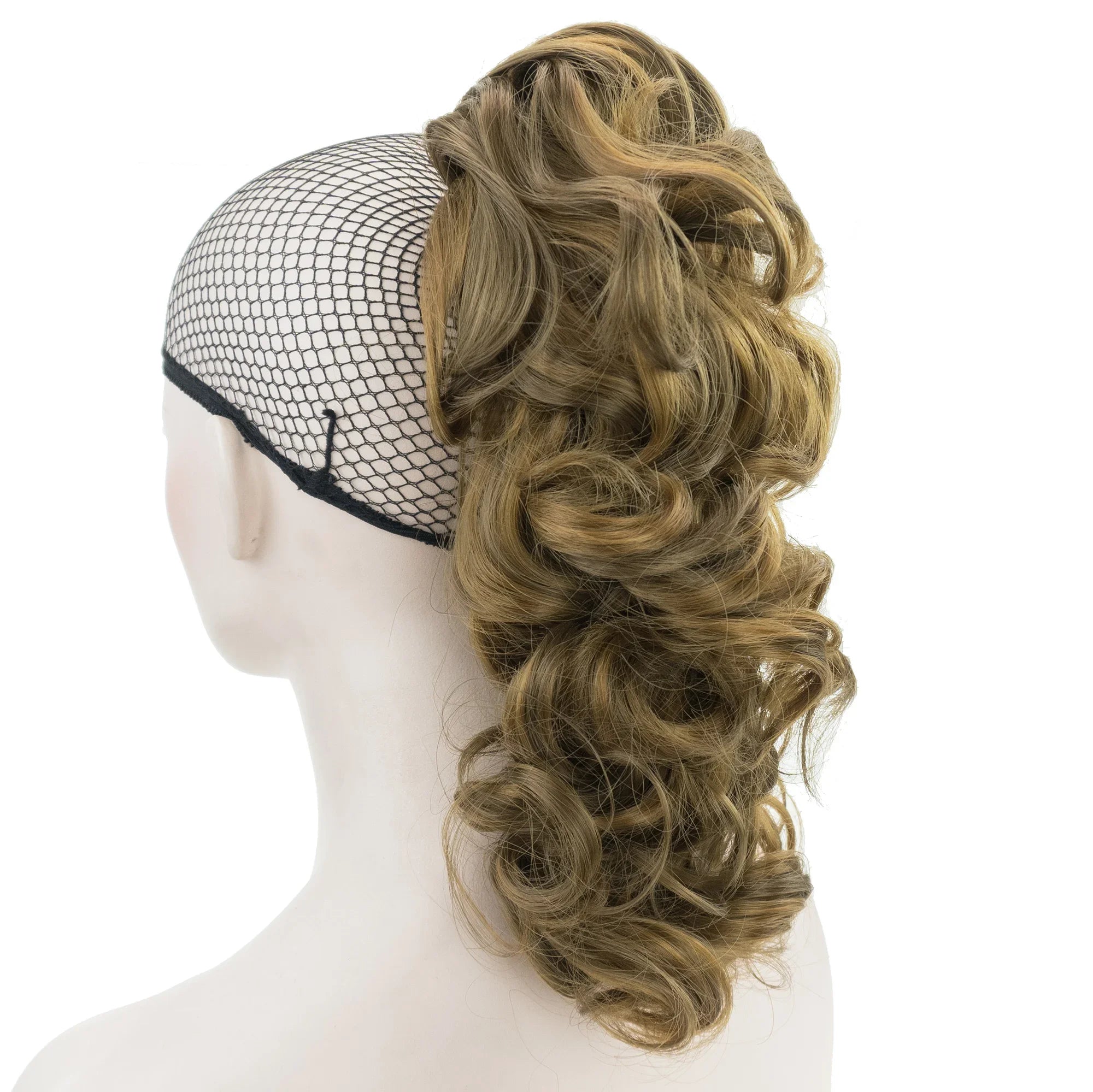 Short Curly Claw Clip Ponytail Hair Extension - 19