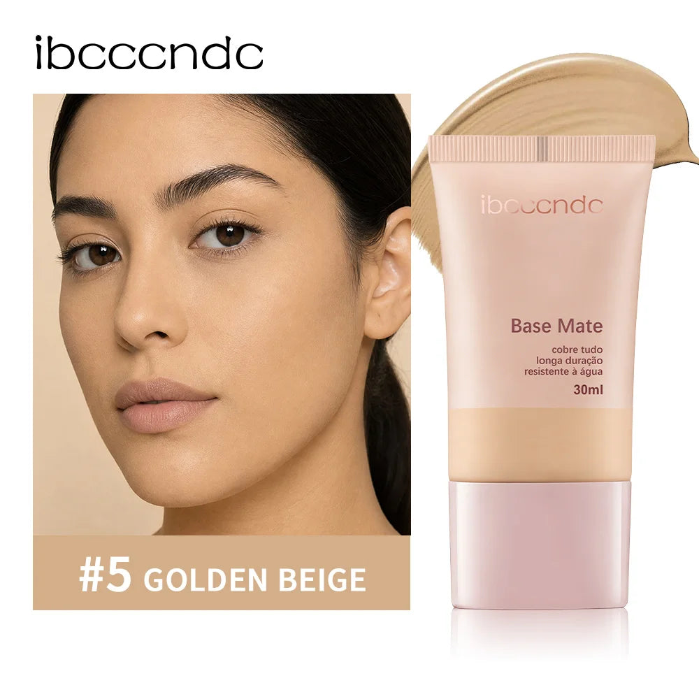 Waterproof Matte Liquid Foundation for Flawless Long-Lasting Natural Coverage - 23