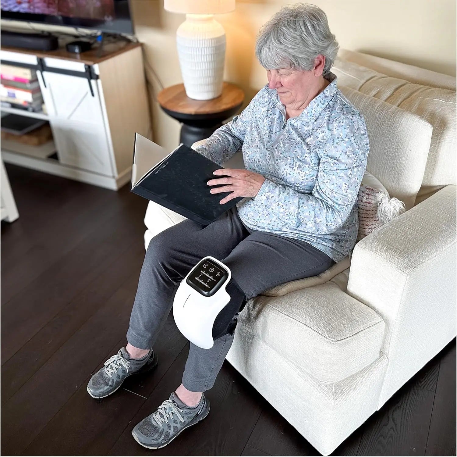 Cordless Knee and Joint Vibration Massager for Pain Relief and Relaxation - 5