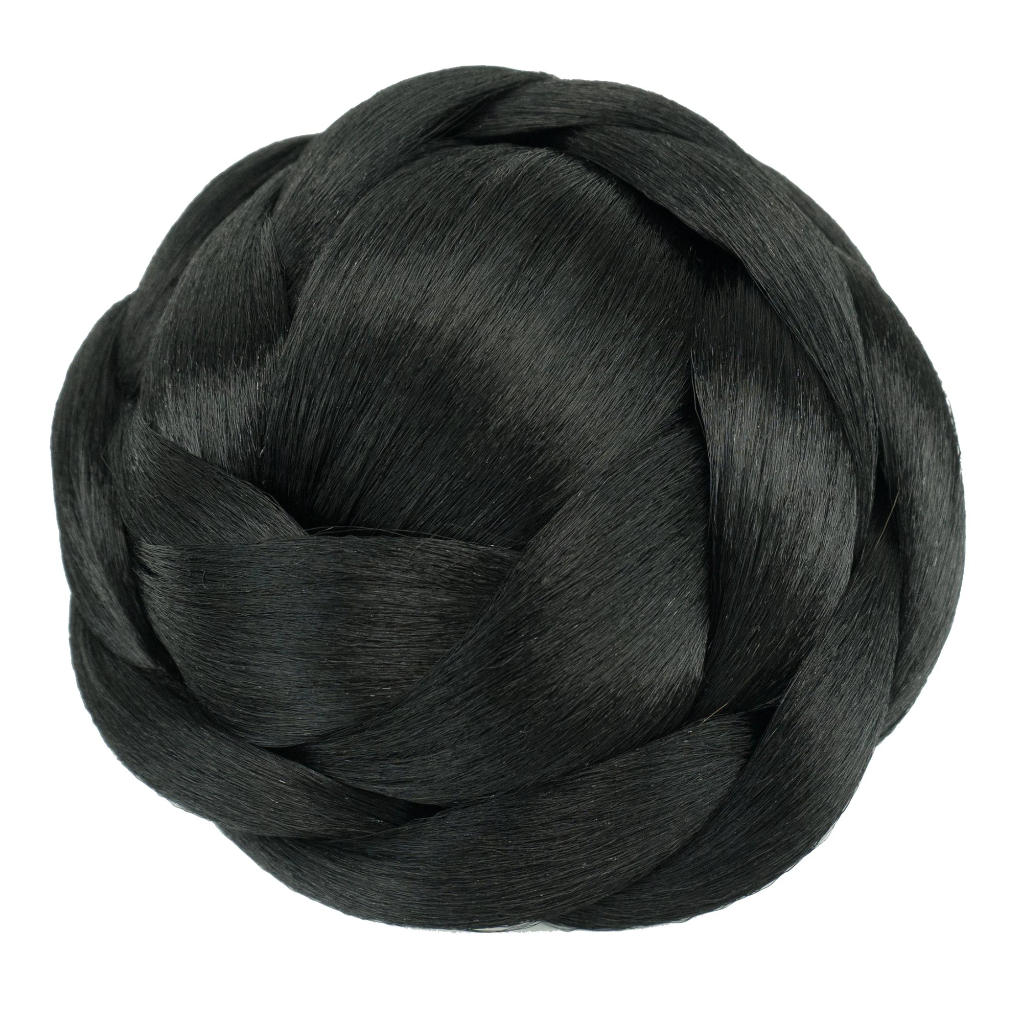 Synthetic Braided Chignon Hair Bun Extension - 6