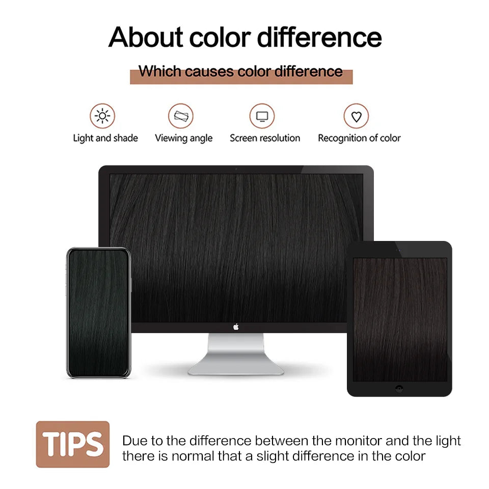 Straight Clip-In Synthetic Hair Extension for Volume