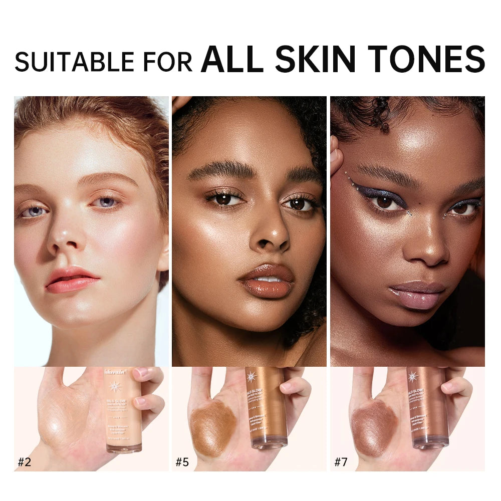 Liquid Illuminating Face Highlighter for a Radiant Dewy Skin Glow - 4