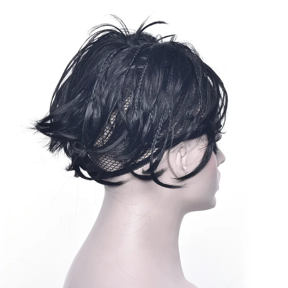Messy Braided Bun Hair Scrunchie for Quick Elegant Hairstyles - 14