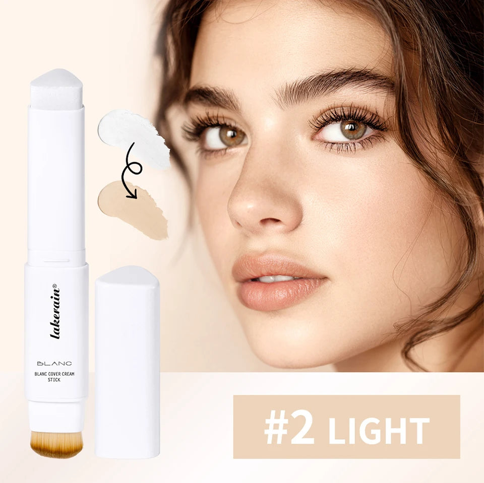 Color-Changing Foundation Stick with Built-in Blending Brush - 9