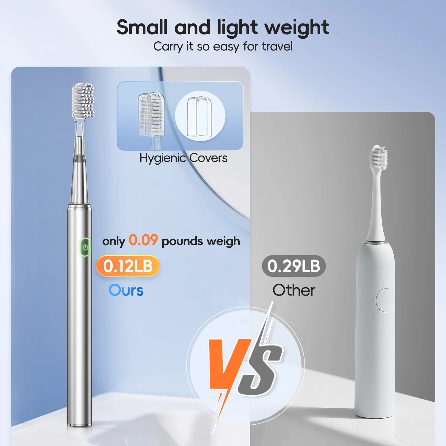 Portable Water Flosser and Electric Toothbrush Dental Care Set - 6