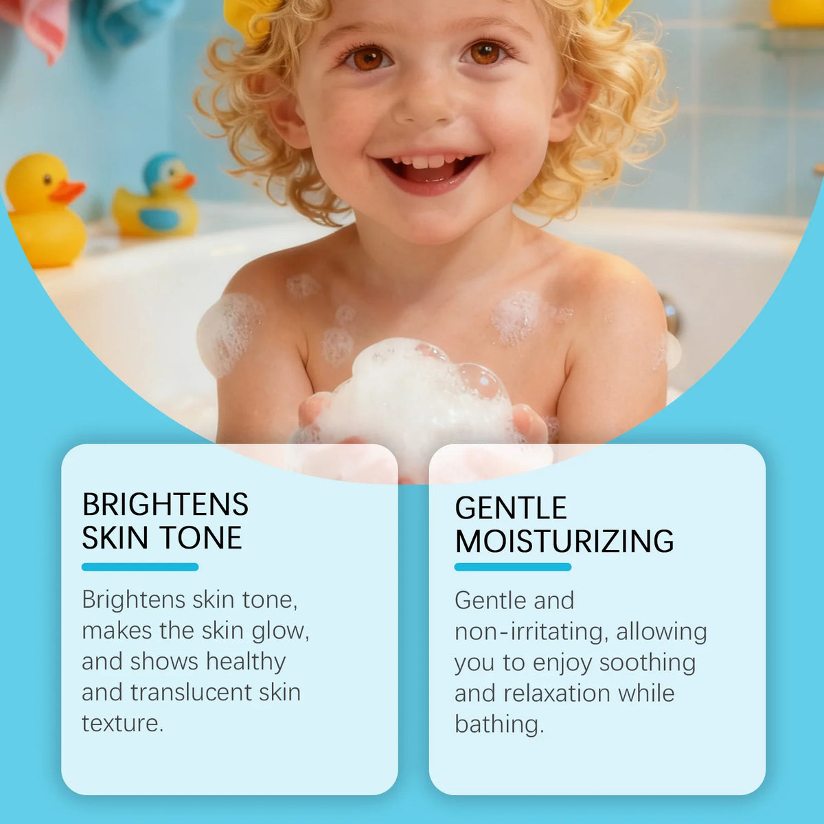 Moisturizing Fizzy Bath Bombs for Kids Gentle Skin Cleansing Gift Set