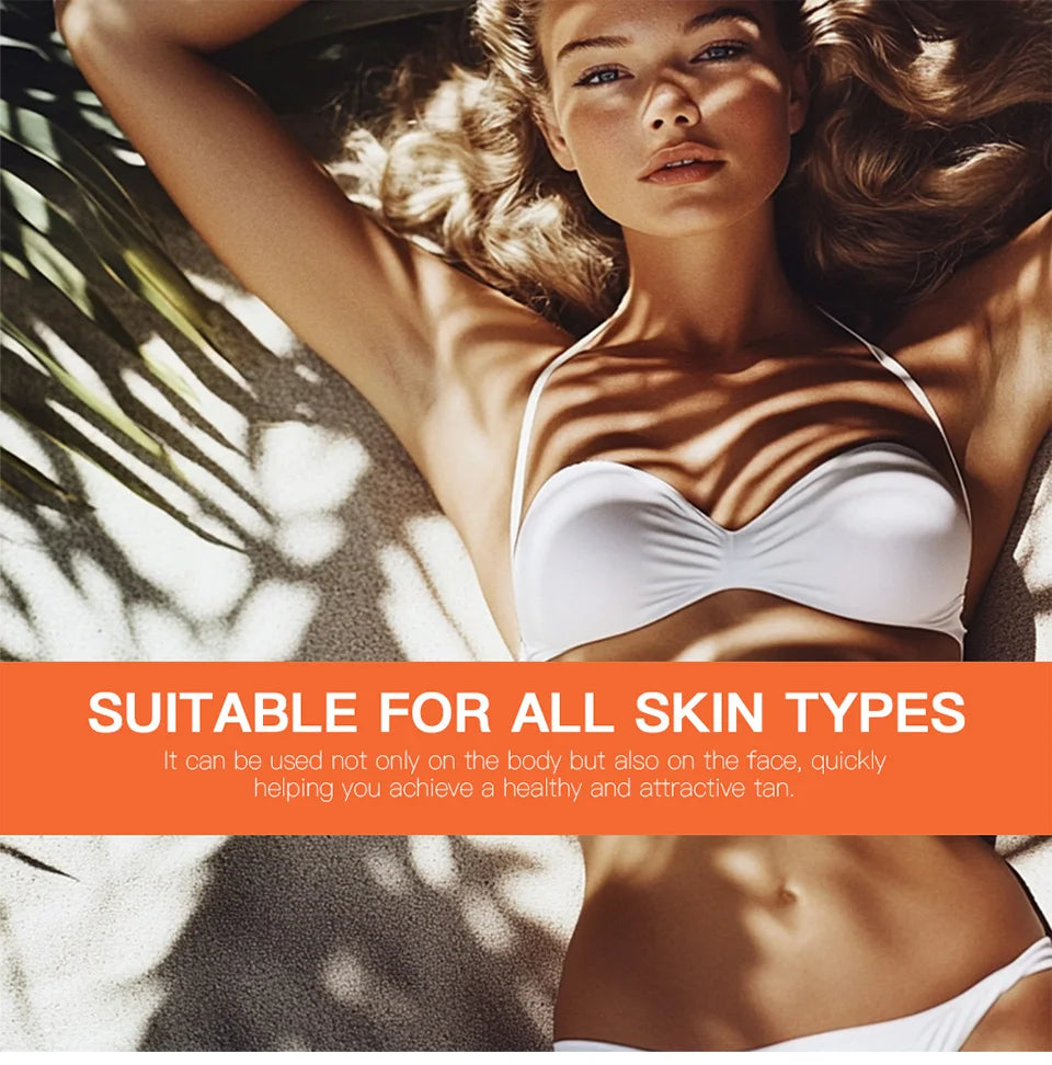 Intensive Tanning Gel for a Deep Sun-Kissed Glow and Radiant Skin