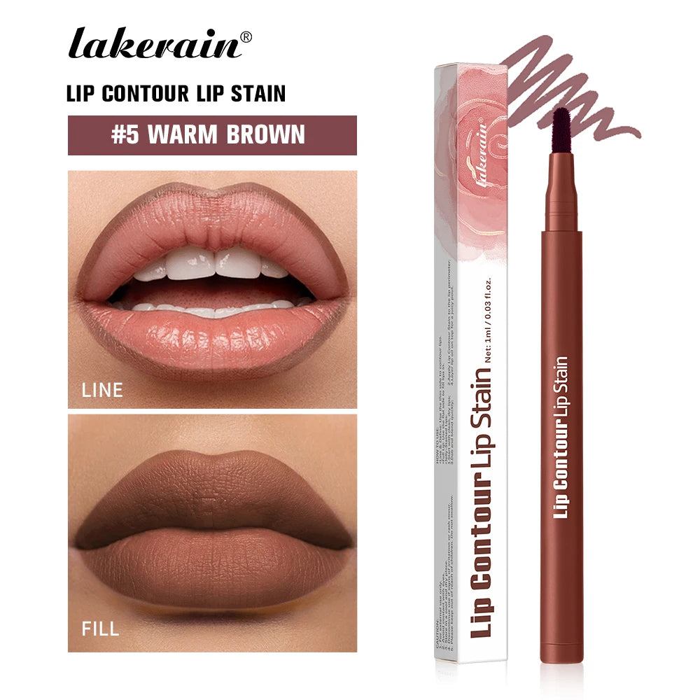 Dual-Sided Lip Contour Stain Pen for Precise Definition and Color - 28