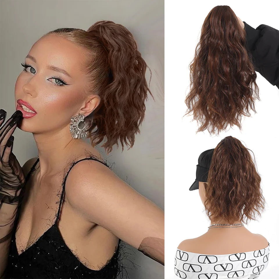 Wavy Claw Clip Ponytail Extension for Instant Volume - 8
