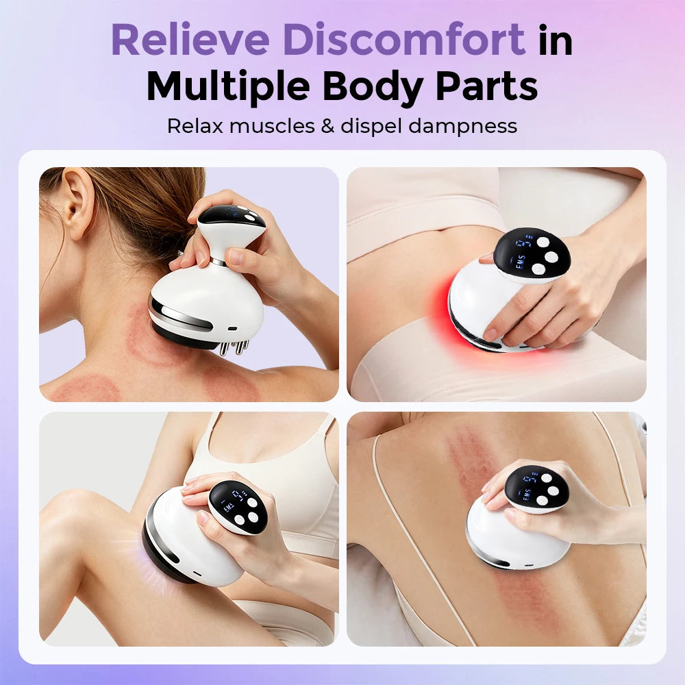 Electric Cupping and Gua Sha Massage Device for Deep Tissue Relief - 4