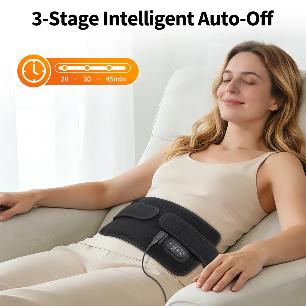 Red and Infrared Light Therapy Belt for Pain Relief and Recovery