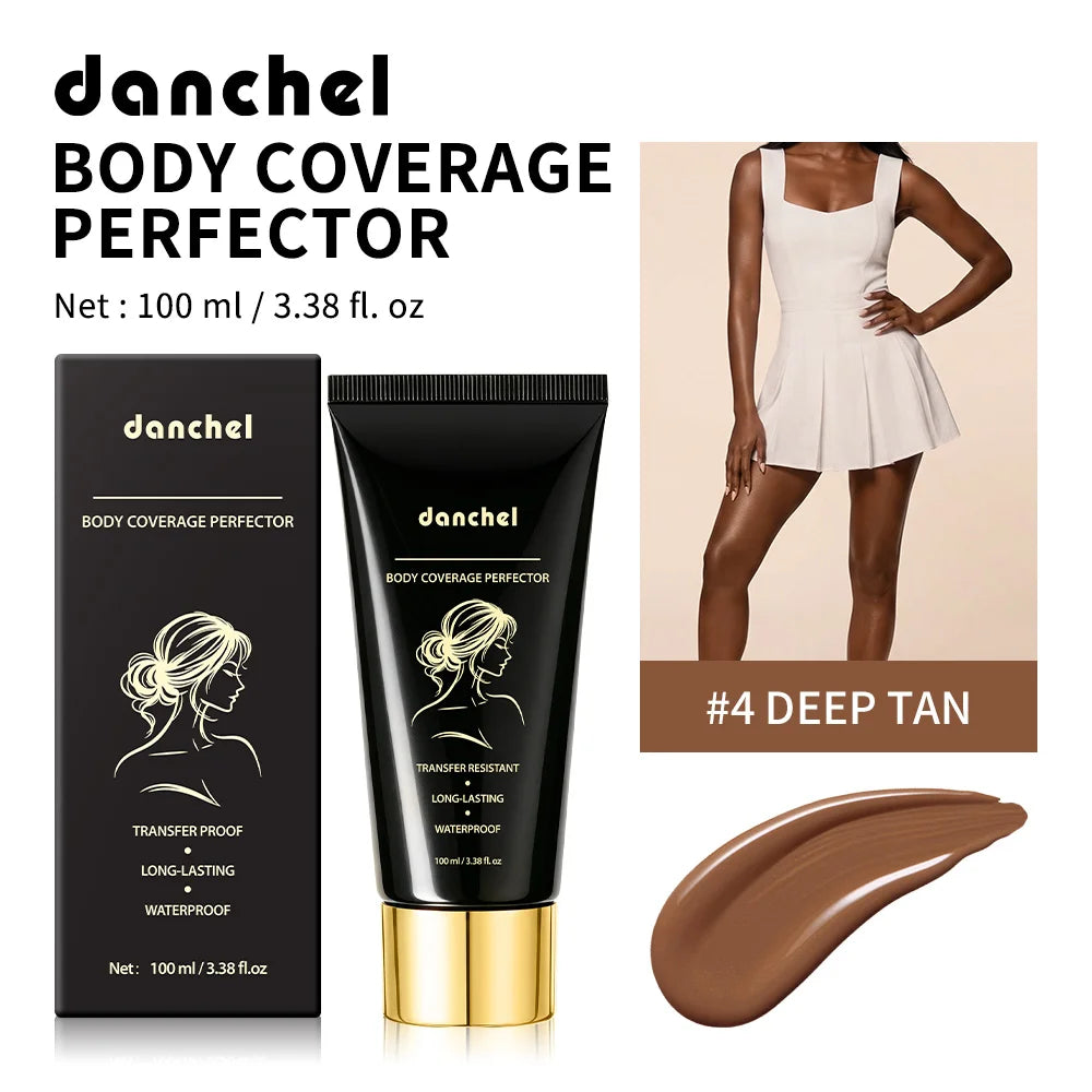 Waterproof Full Coverage Body Concealer for Tattoos Scars and Blemishes