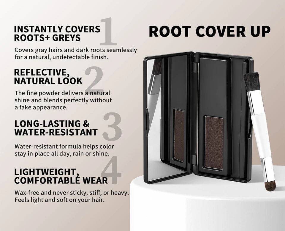 Waterproof Hairline Shadow and Root Cover Up Powder Palette