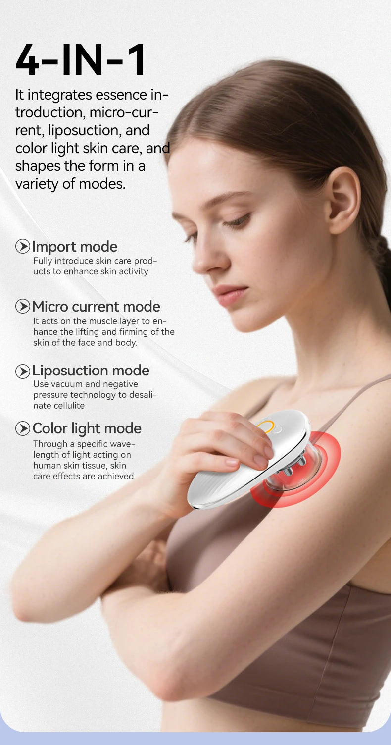 Electric Face and Body Sculpting Massager for Cellulite and Skin Toning