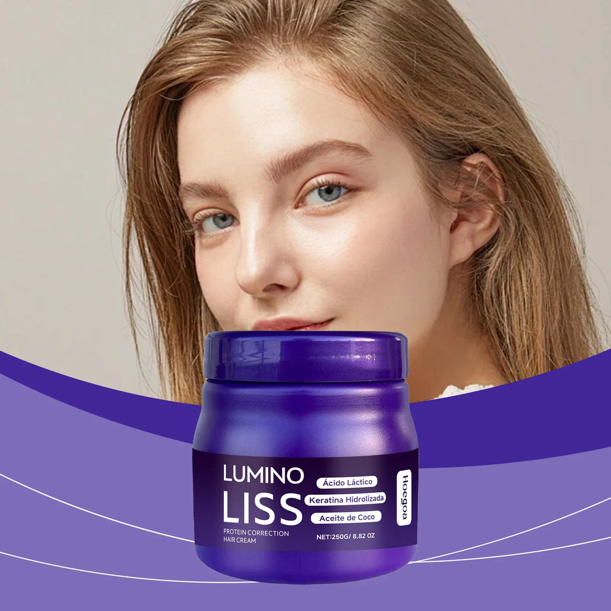 Protein Correction Hair Straightening Cream for Smooth Frizzy Hair