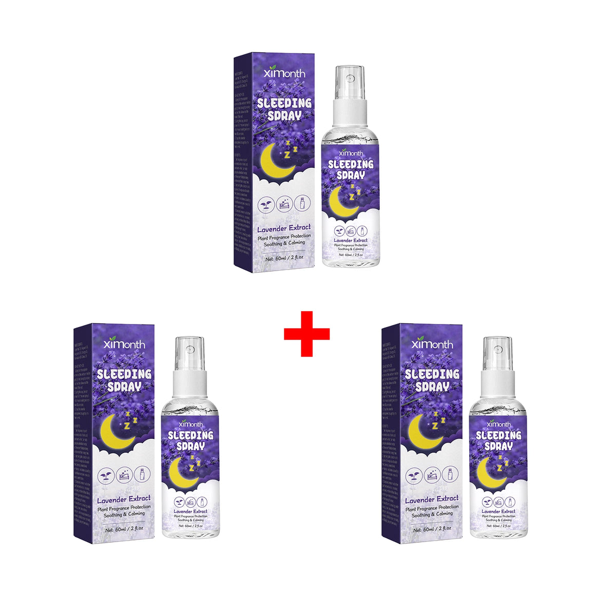 Lavender Calming Sleep Spray for Natural Anxiety Relief and Deep Rest