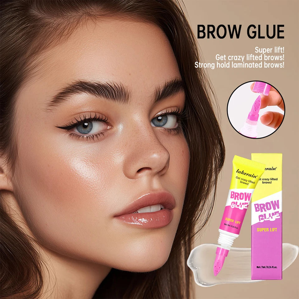 Long-Lasting Brow Lamination Gel for Defined Lifted Eyebrows
