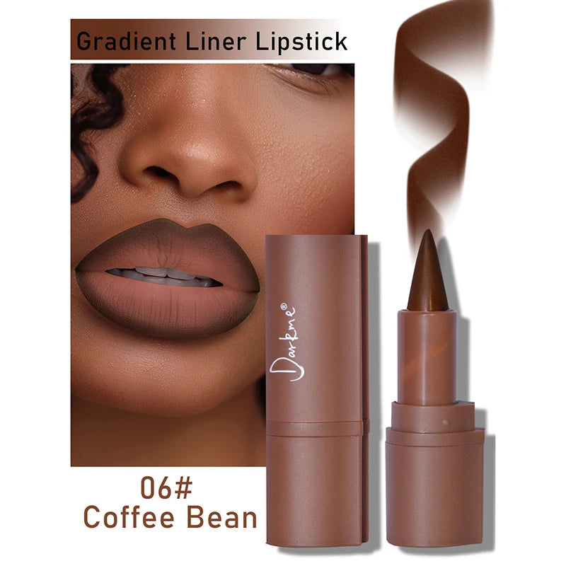 Velvet Matte Lip Liner Pencil for Long-Lasting Waterproof Lip Contouring