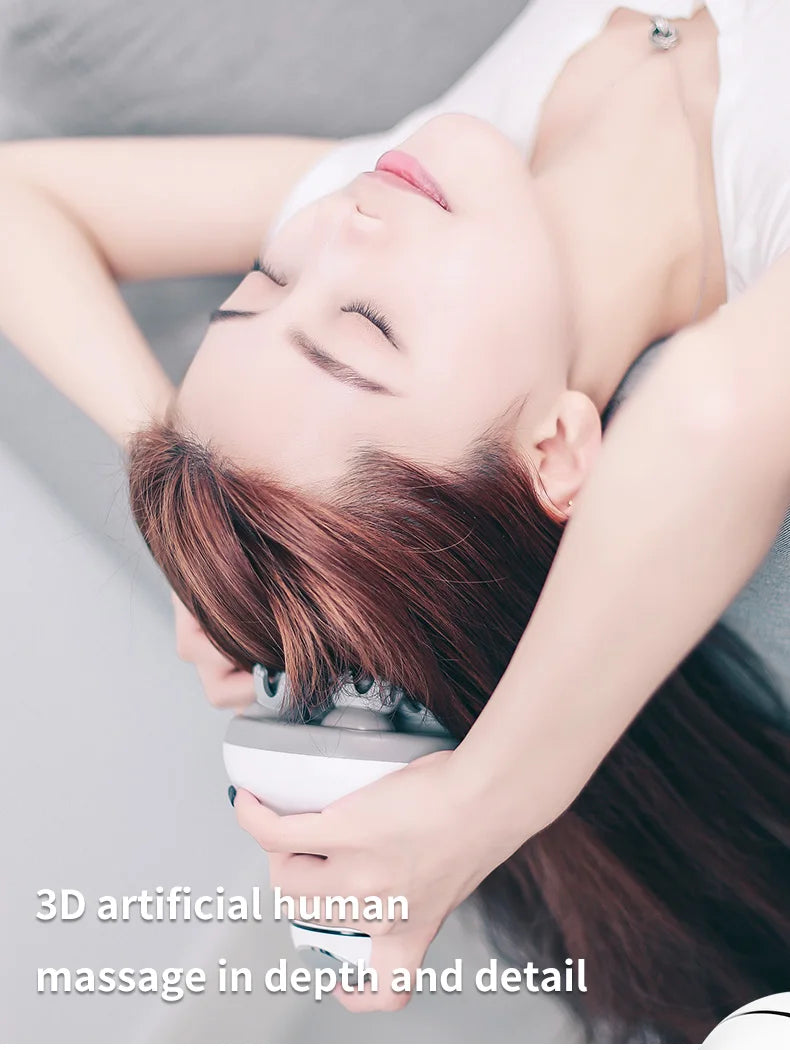 Electric Cordless Scalp Massager for Stress Relief and Hair Growth - 12