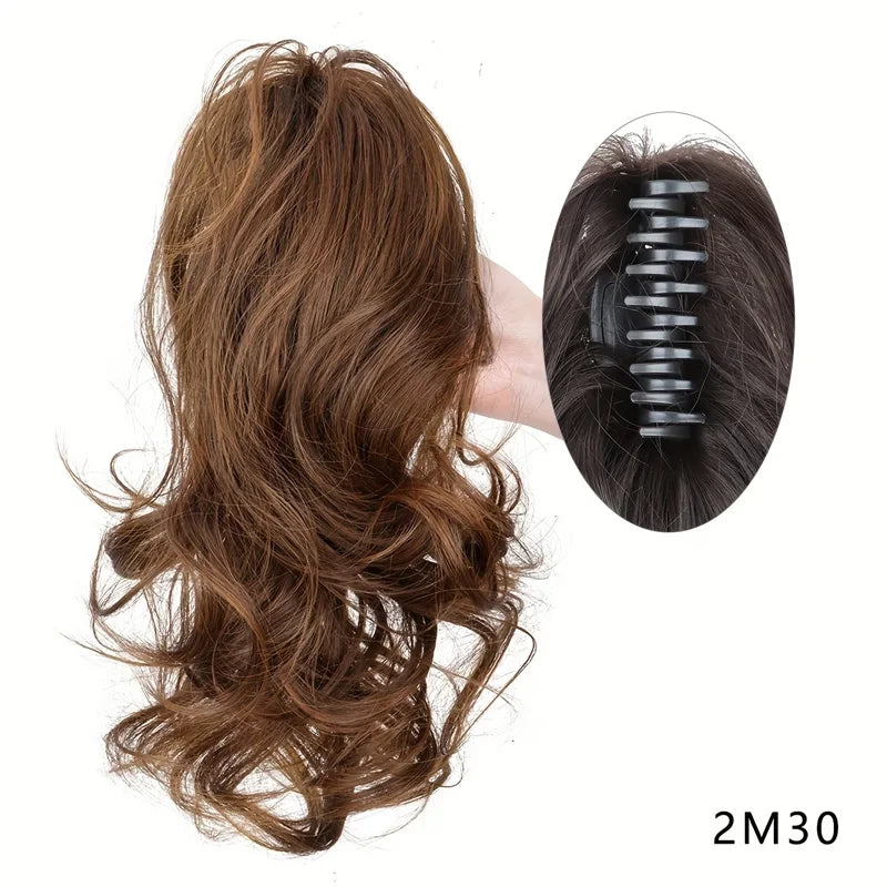12-Inch Curly Claw Clip Ponytail Extension - 9