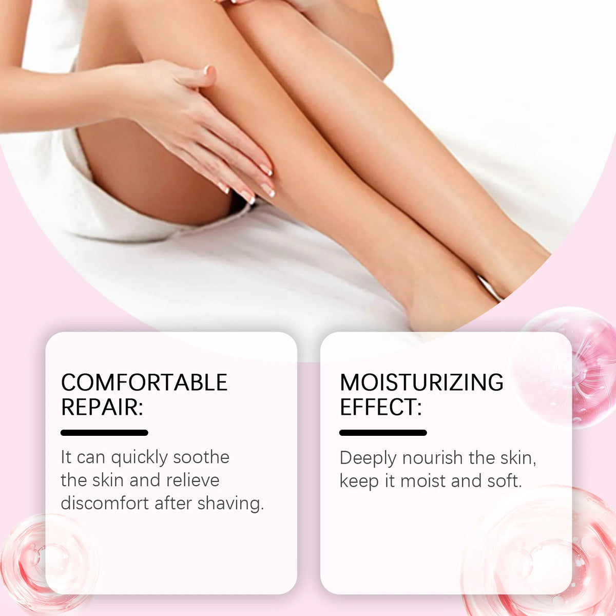 Soothing Strawberry After Shave Oil for Irritation Relief and Hydration