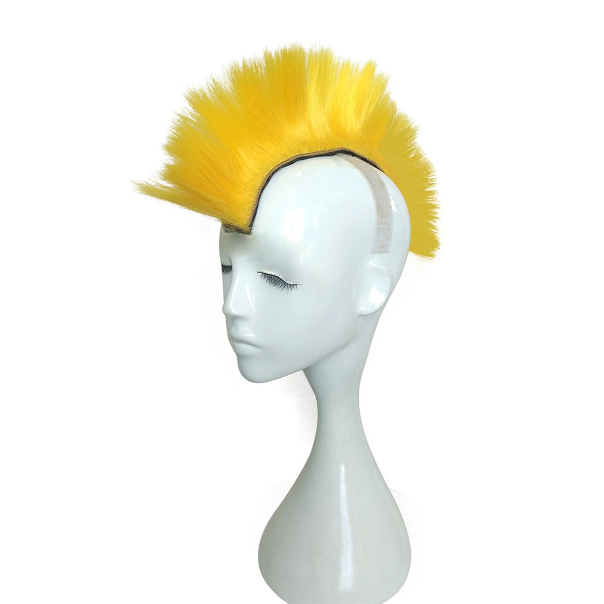 Adhesive Mohawk Helmet Wig for Motorcycle and Ski Helmets