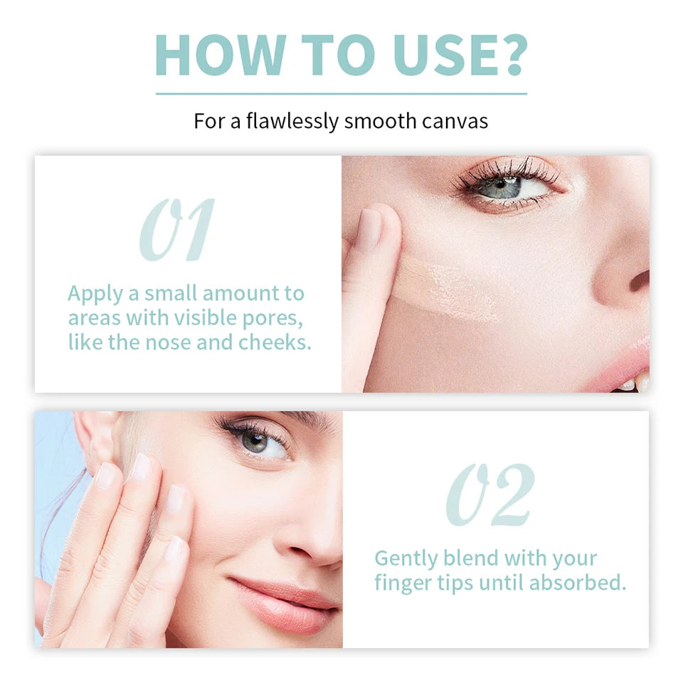 Pore Minimizing Face Primer for Long Lasting Matte Makeup Finish