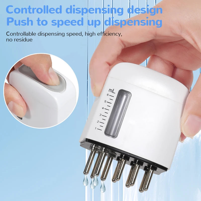Electric Scalp Massager and Hair Oil Applicator for Hair Growth