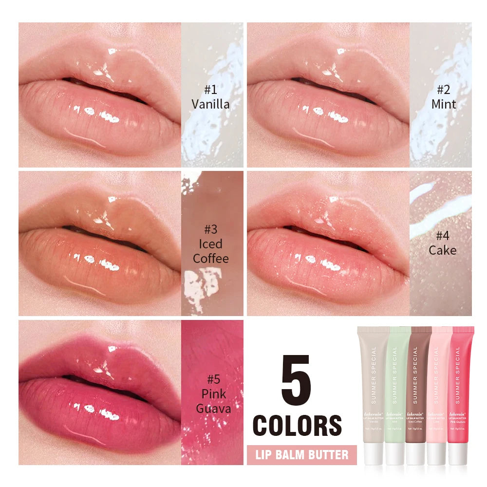 Moisturizing Lip Balm Butter for Soft Hydrated and Shiny Lips - 3