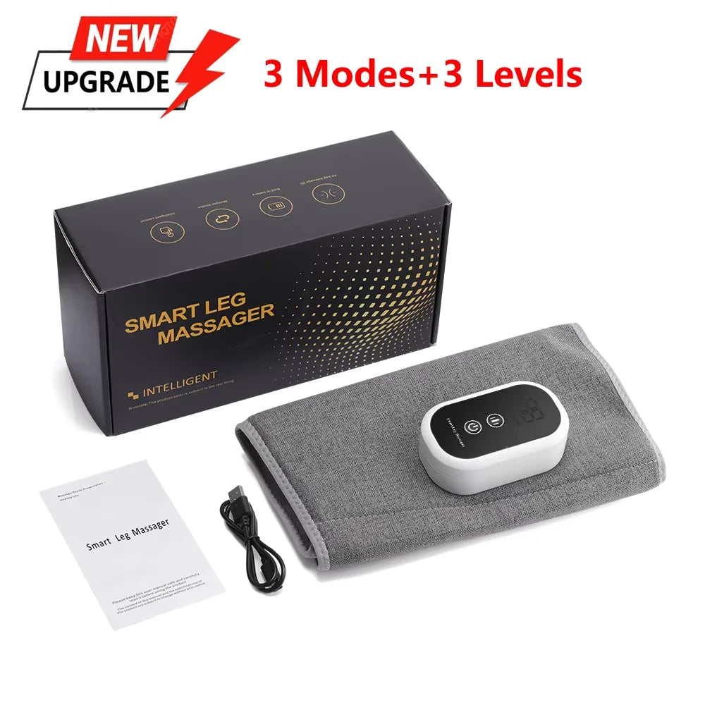 Wireless Air Compression Leg Massager for Circulation and Muscle Relief - 22