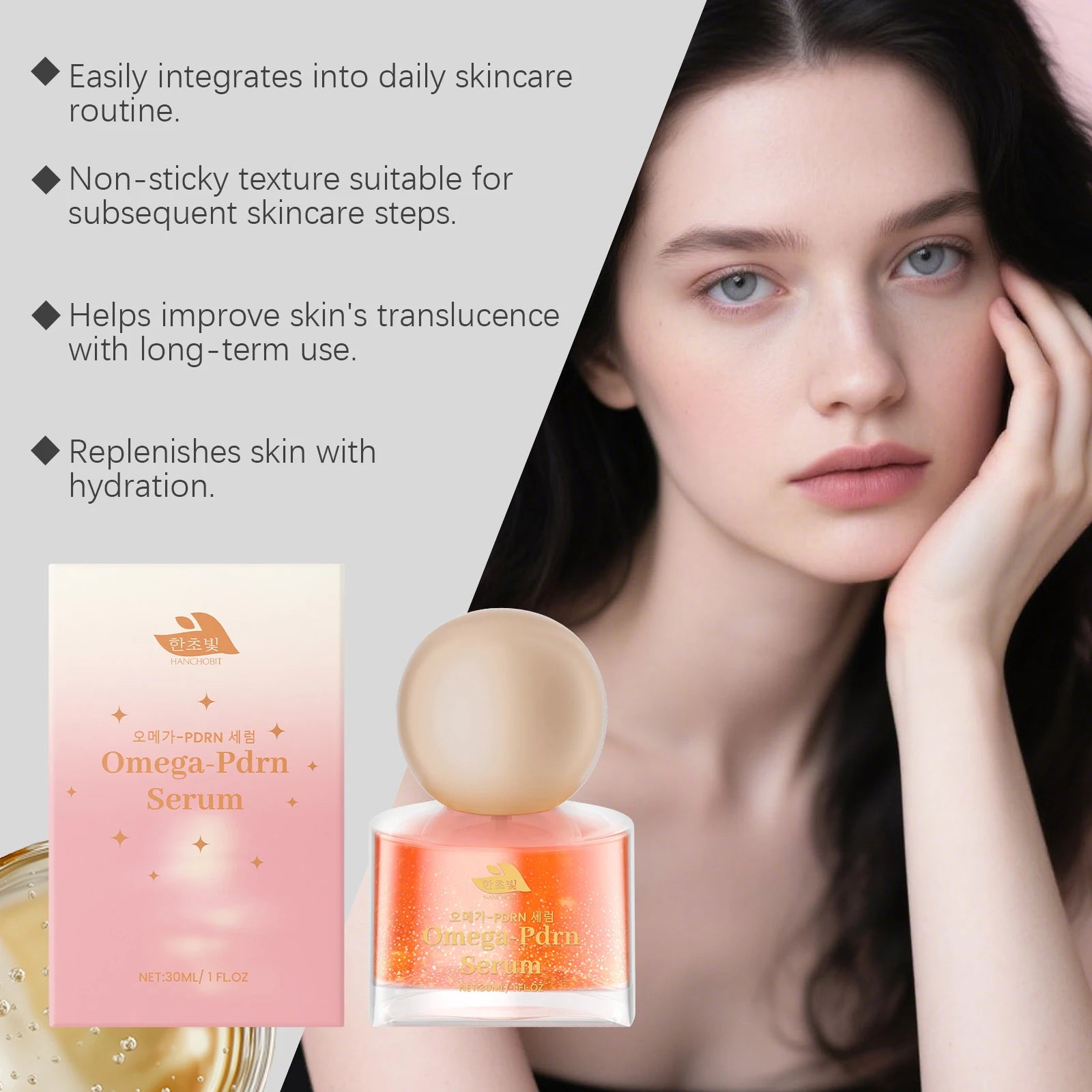 Niacinamide Hydrating Face Serum for Brightening and Skin Rejuvenation - 11