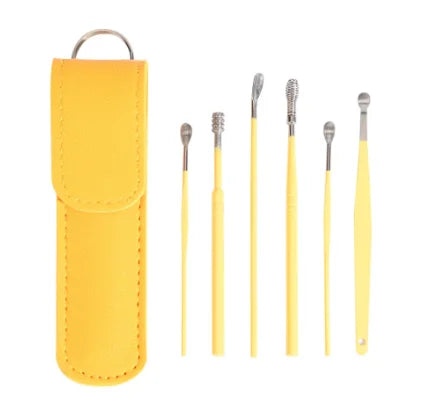 Professional Stainless Steel Ear Wax Removal Cleaning Tool Kit - 19