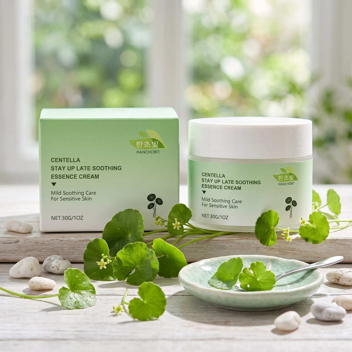 Centella Asiatica Soothing Cream for Redness and Sensitive Skin