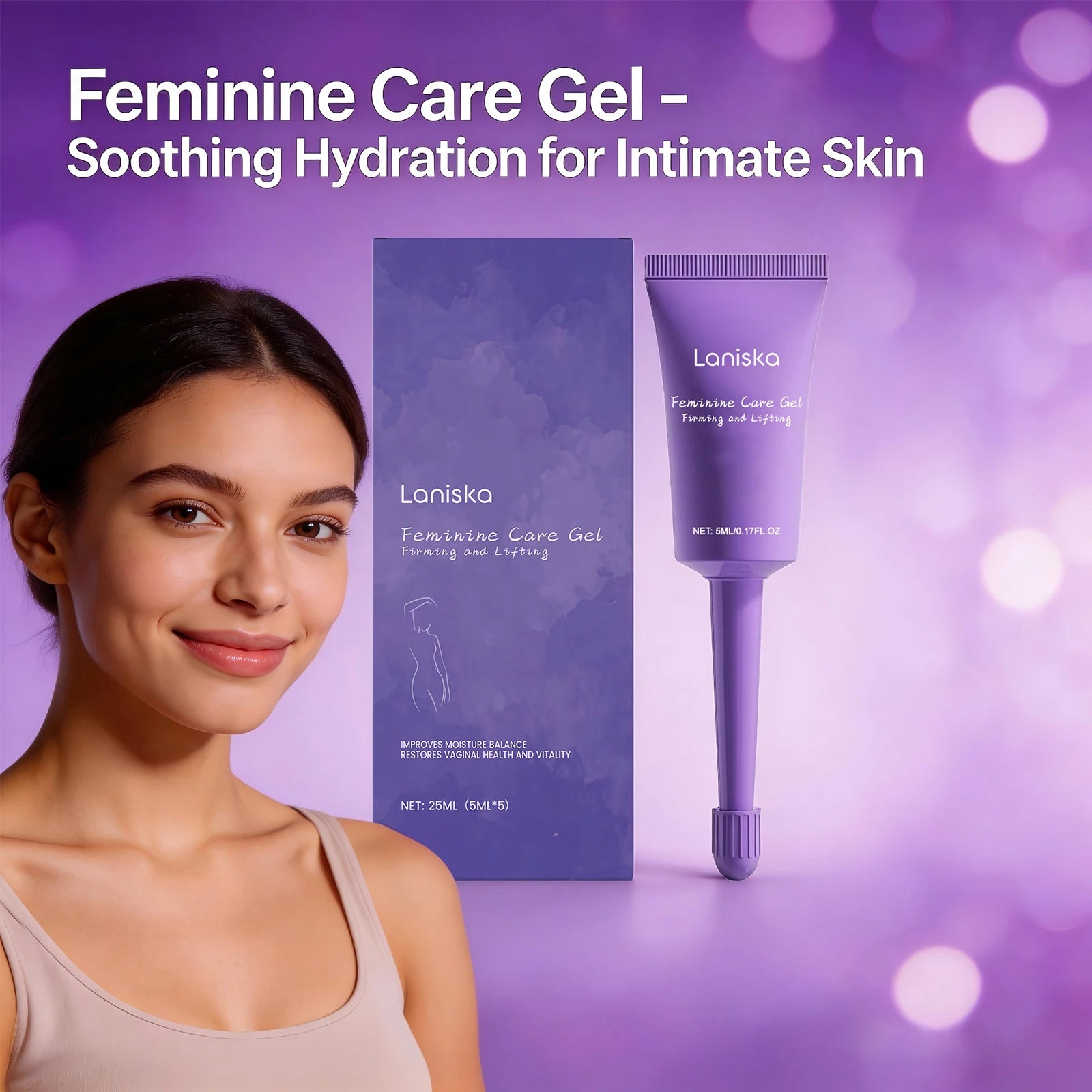 Refreshing Feminine Intimate Care Gel for Daily Cleansing and Firming - 4