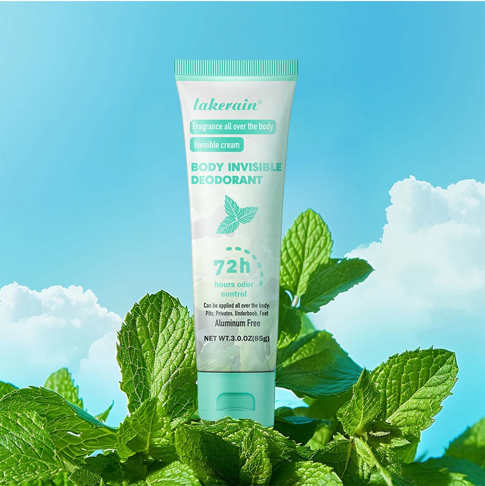 Long-Lasting Invisible Body Deodorant Cream for All-Day Freshness